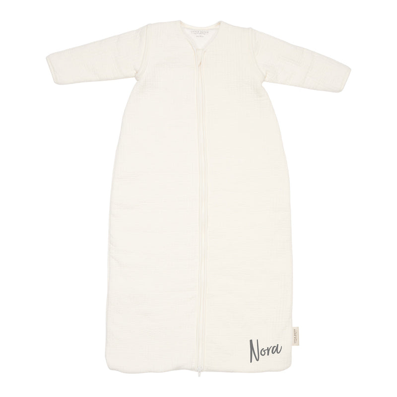 Winter sleeping bag 90 cm Pure Soft White | Little Dutch customizable