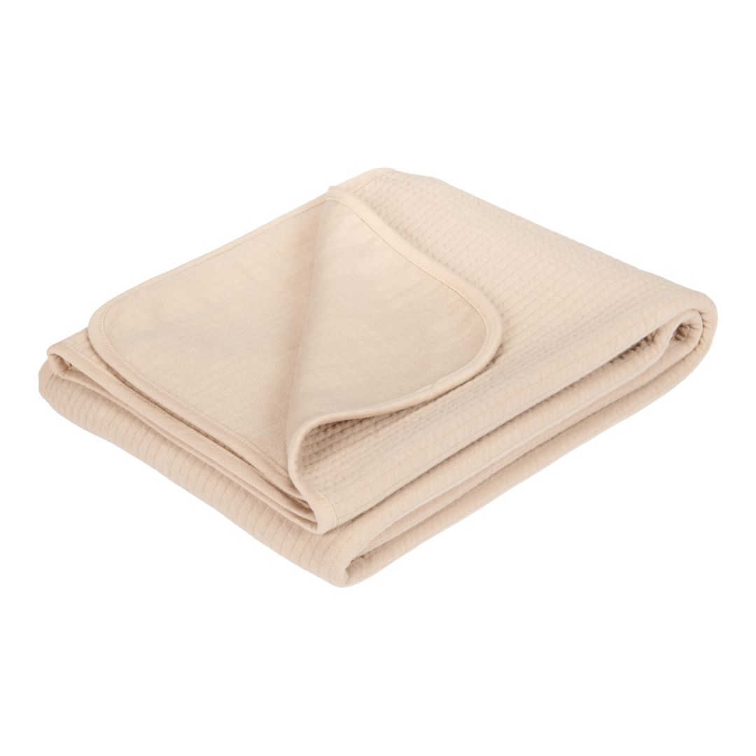 Summer blanket cradle Pure Beige | Little Dutch