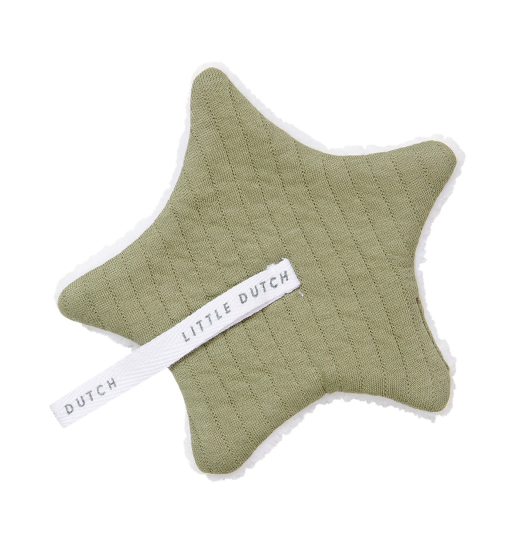 Little Dutch - Pacifier Cloth Pure Olive