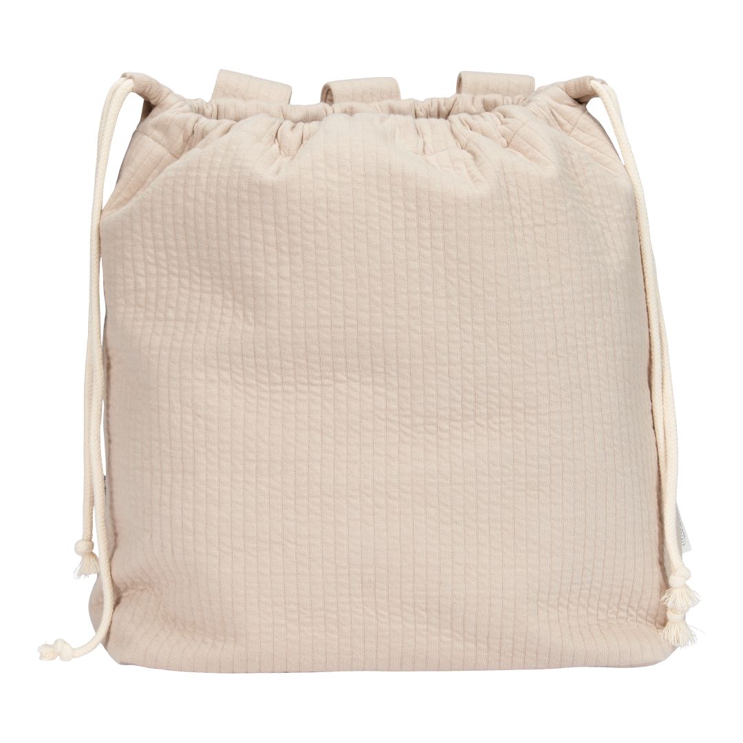 Spielzeugbeutel Pure Beige | B-Ware ein 2.Leben