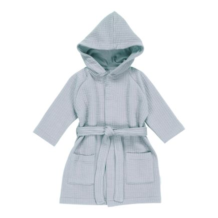 Bademantel Pure Soft Blue für Babys und Kinder
