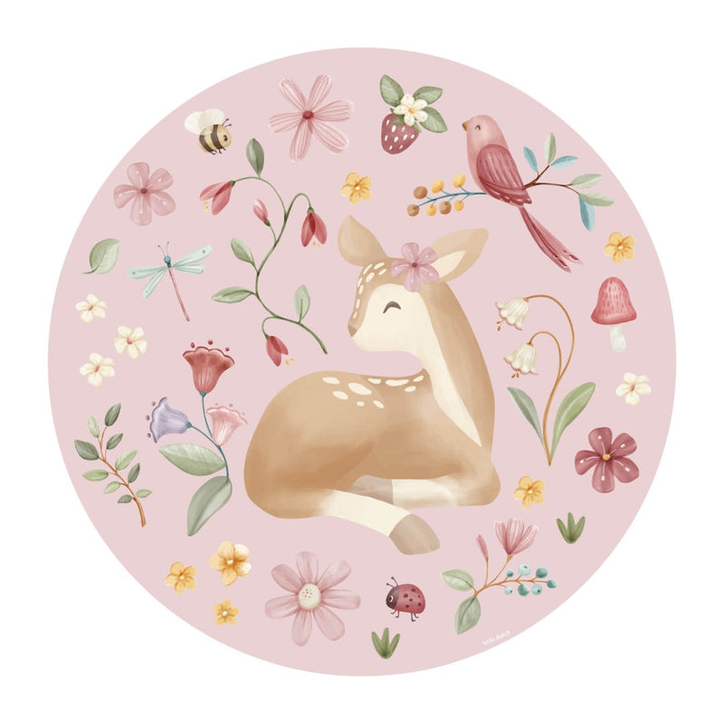 Vliestapete rund Fairy Garden | Little Dutch
