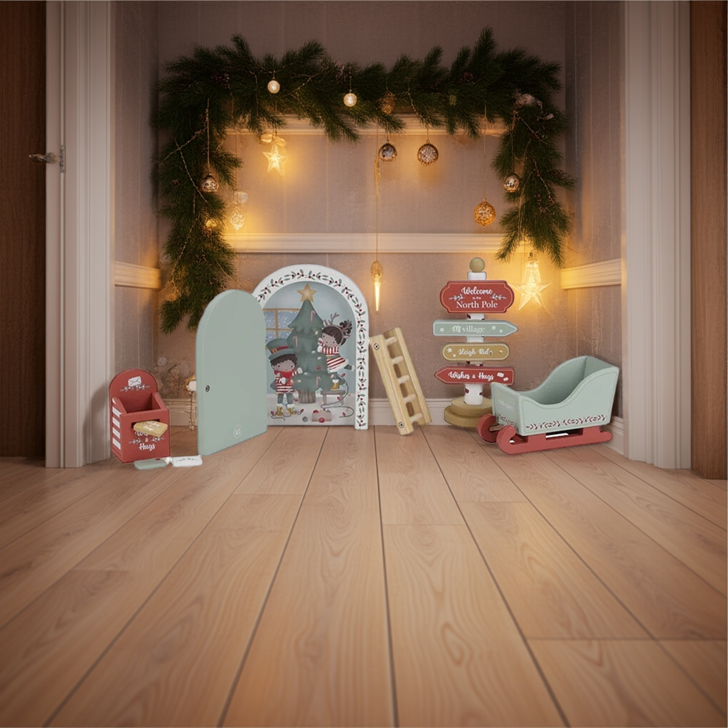 Wichtel Zubehör Set Weihnachten inkl. Wichteltür | Little Dutch