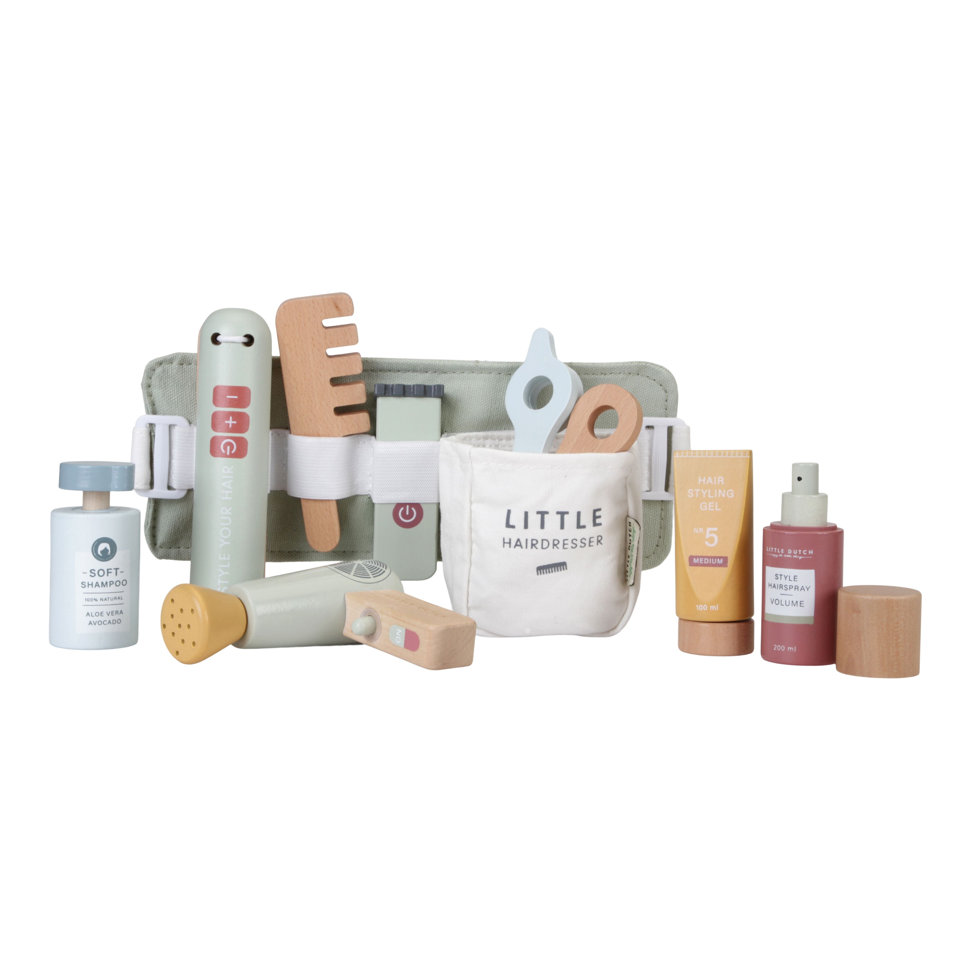 Friseur-Set Kinder Holz
