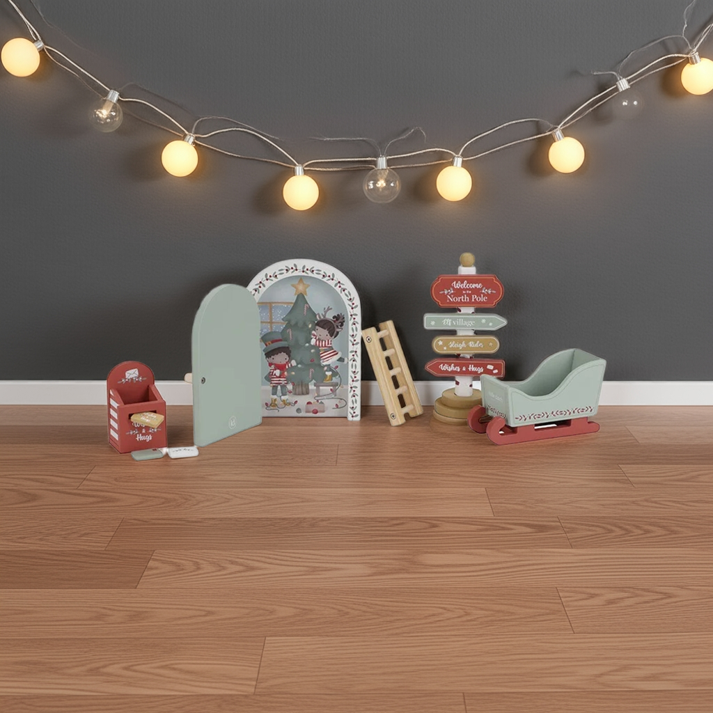 Wichtel Zubehör Set Weihnachten inkl. Wichteltür | Little Dutch