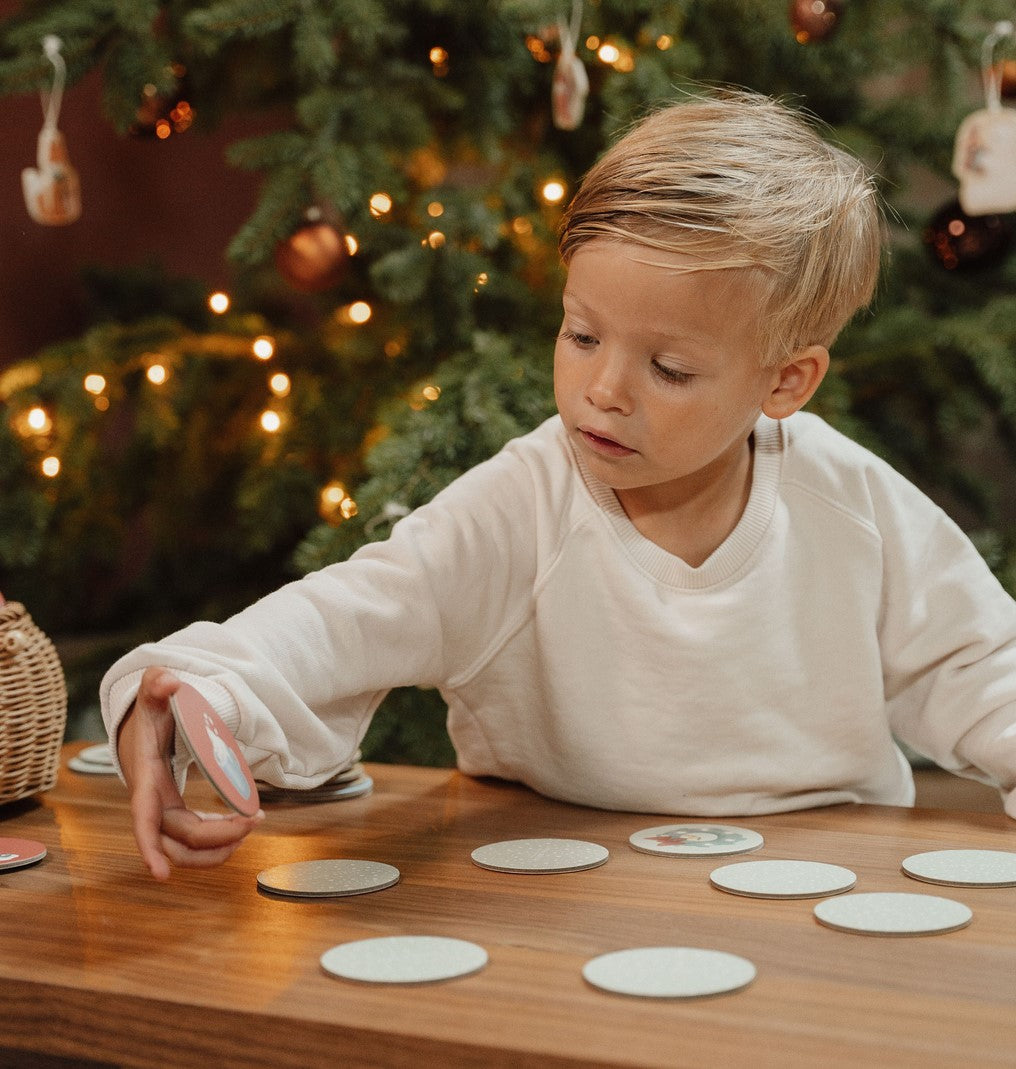 Gedächtnisspiel-Spiel X-MAS – Winterliches Kartenspiel für Kinder