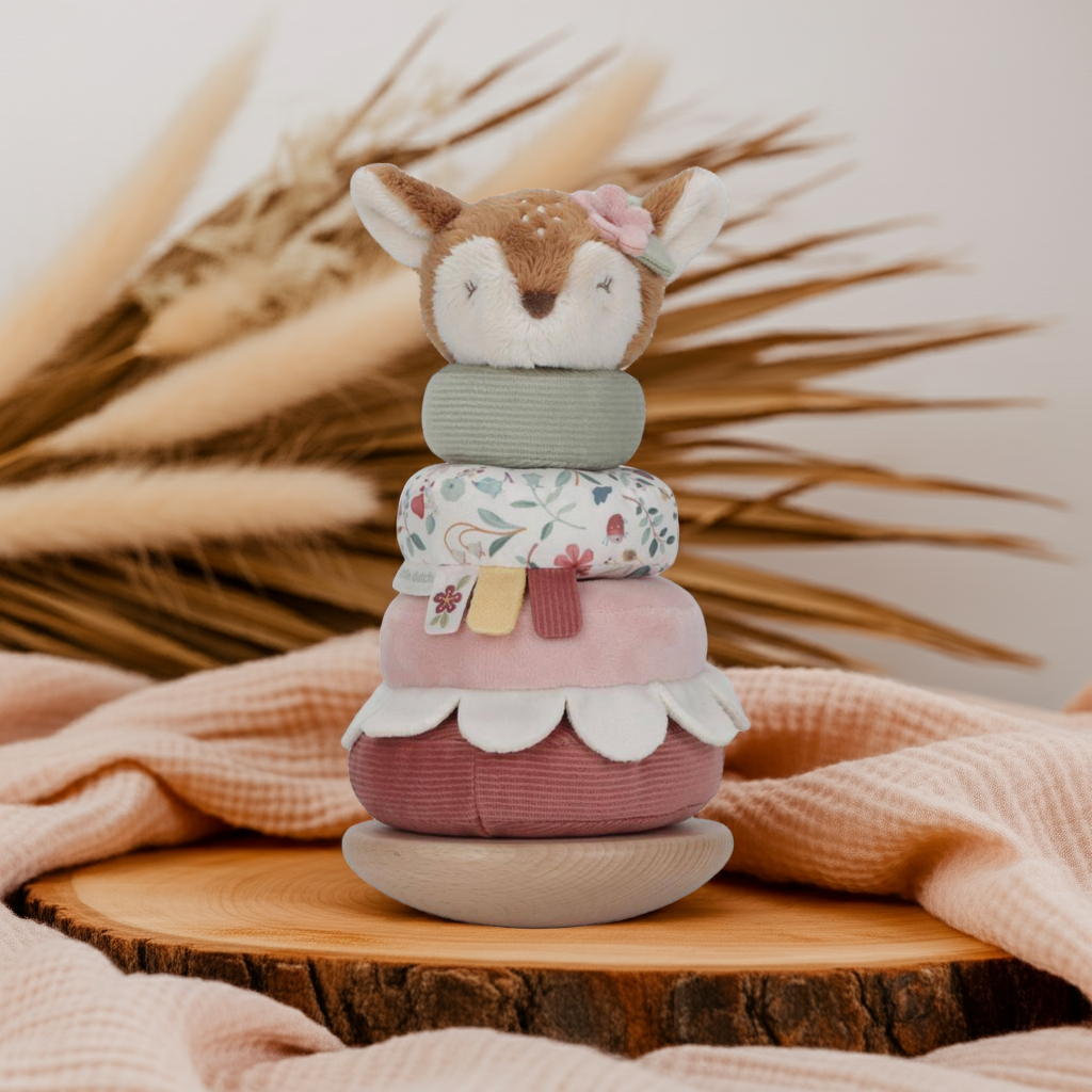 Stacking Tower with Rings Fairy Garden