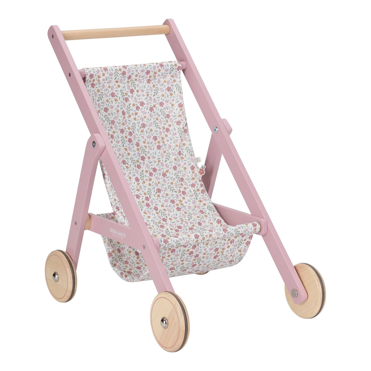 Holz Puppenbuggy als Geschenk für Kinder. Stabiler Puppenwagen aus Holz für fantasievolle Rollenspiele, Spaziergänge mit der Lieblingspuppe und kreativen Spielspaß im Kinderzimmer.