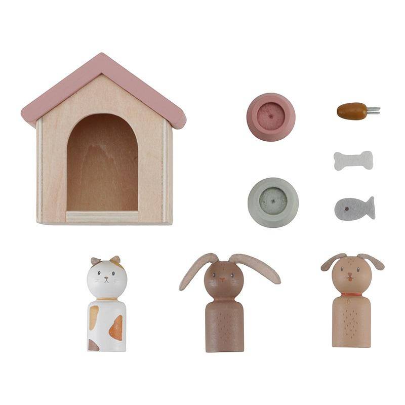 Puppenhaus - Erweiterungsset Haustiere