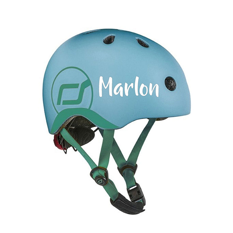Fahrradhelm Größe XXS-S, Steel Blau | Scoot and Ride