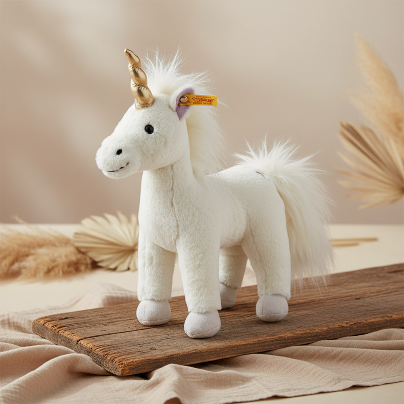 Kuscheltier Einhorn Unica stehend, weiss 27 cm | Steiff
