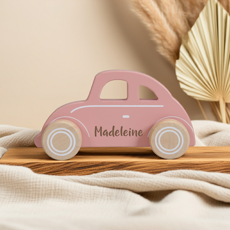 Car Wood Pink / Rose