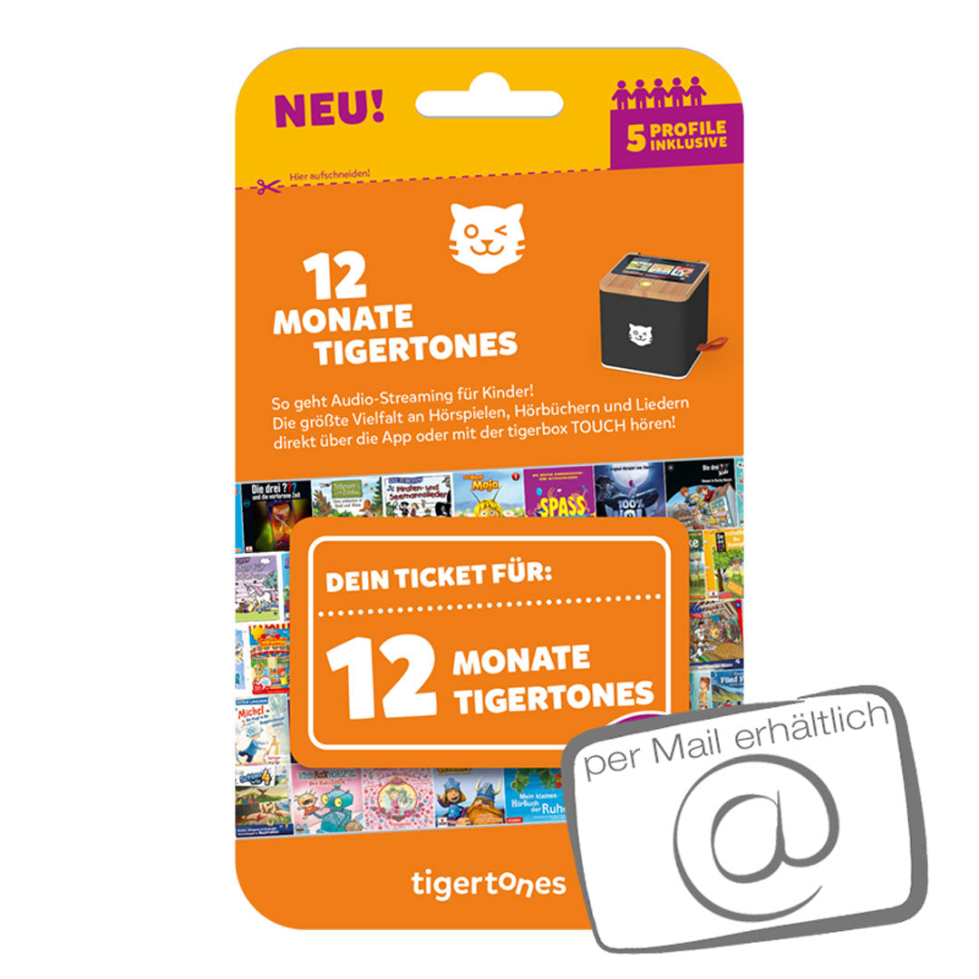 12 Months Family (up to 5 devices) Tigertones Tigerticket Tigerbox Touch plus and Mini | Tigermedia