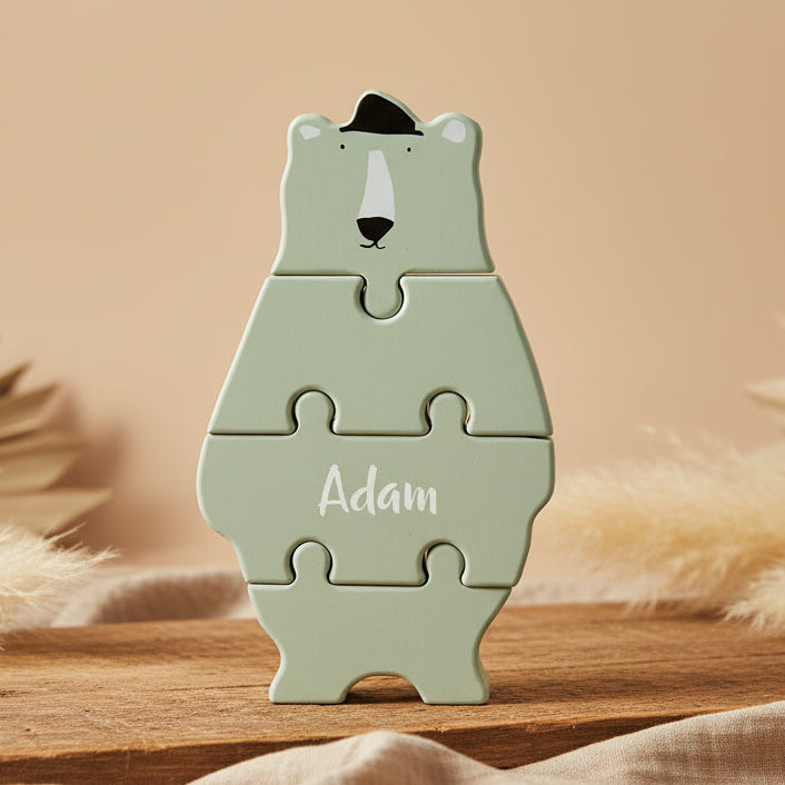 Puzzle-Figur Holz – Herr Eisbär | Trixie