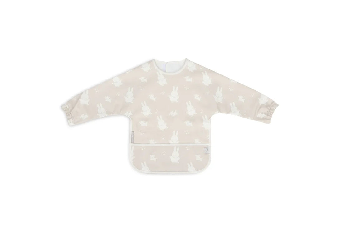 Waterproof bib with sleeves Miffy &amp; Snuffy, Nougat | Jollein