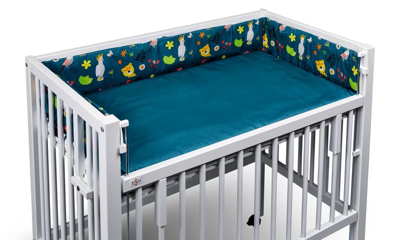 Nestchen Dschungel 90x50 cm MAXI Petrol | tiSsi®