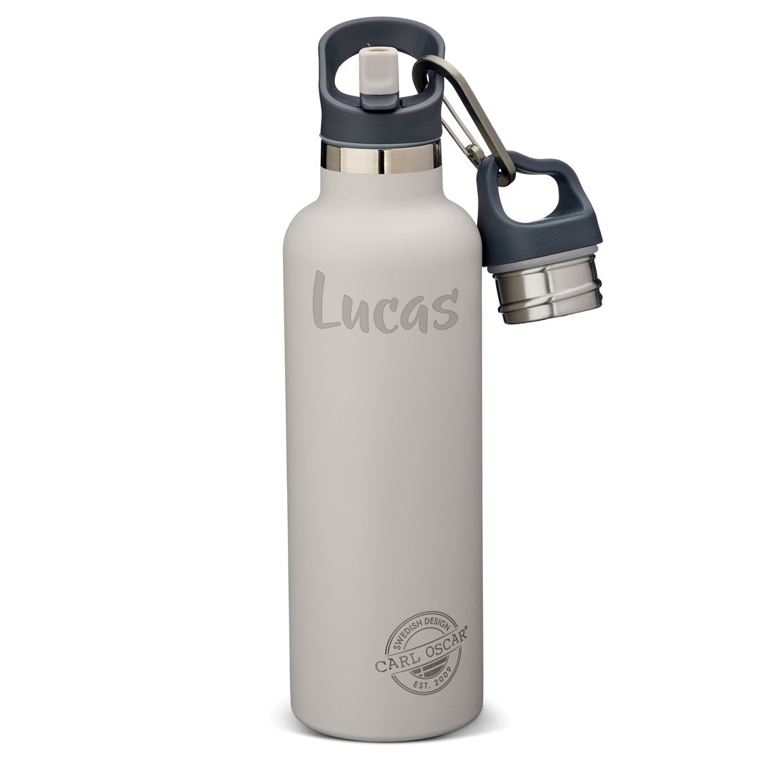 Trinkflasche TEMPflask™ 0.5 L Grau | Carl Oscar