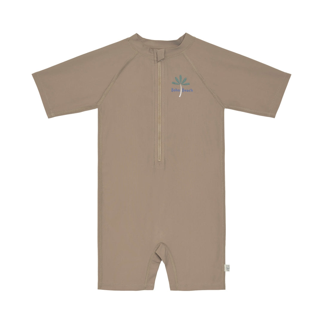 Maillot de bain à manches courtes avec protection UV, marron, taille 92 | Lässig