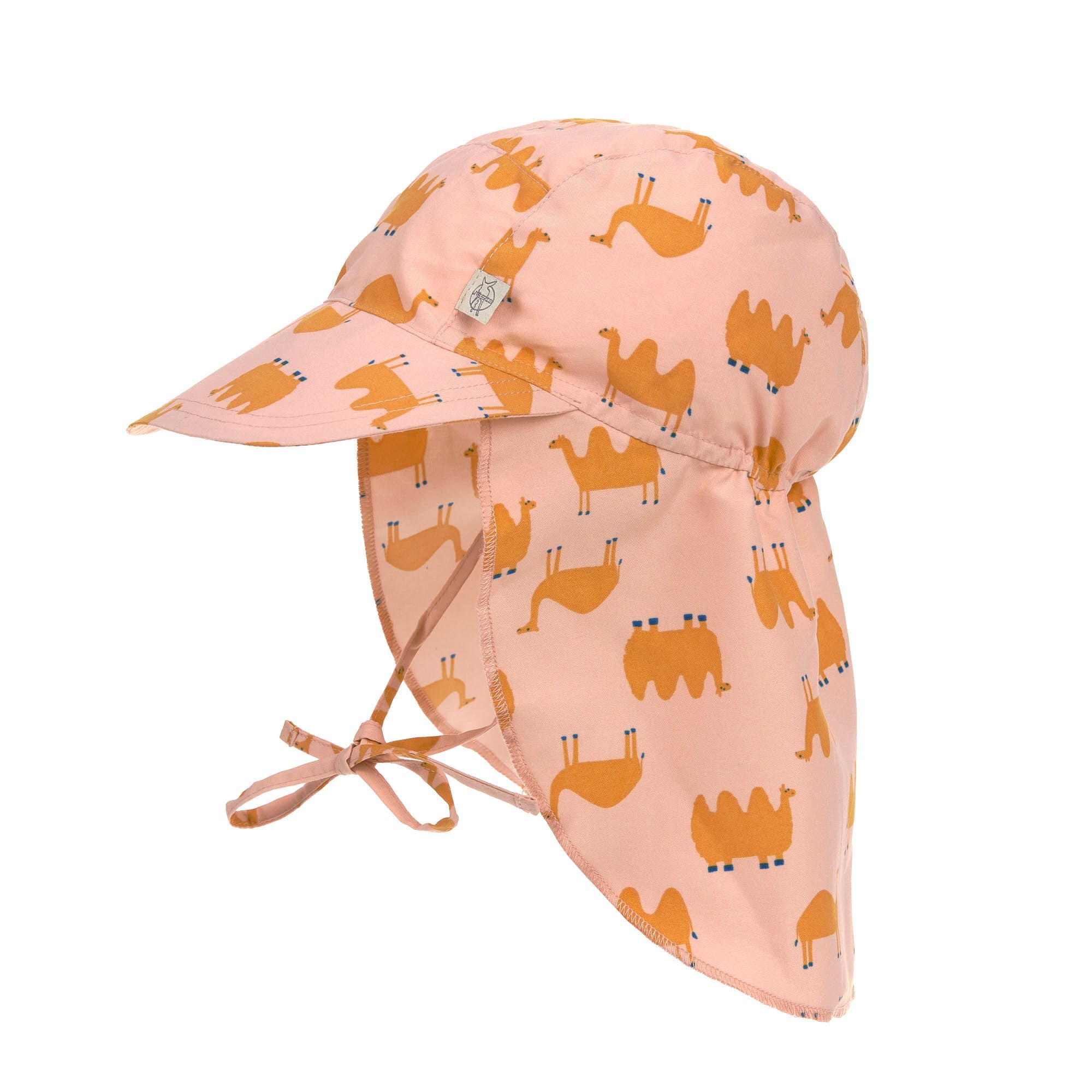 Chapeau de soleil avec protection du cou – camel, taille 43/45 | Lässig