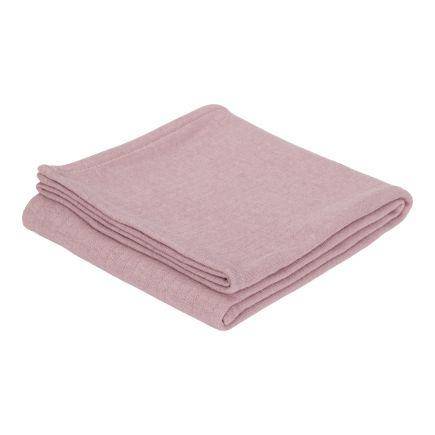 Muslin cloth swaddle 120 x 120 cm Pure Mauve | Little Dutch