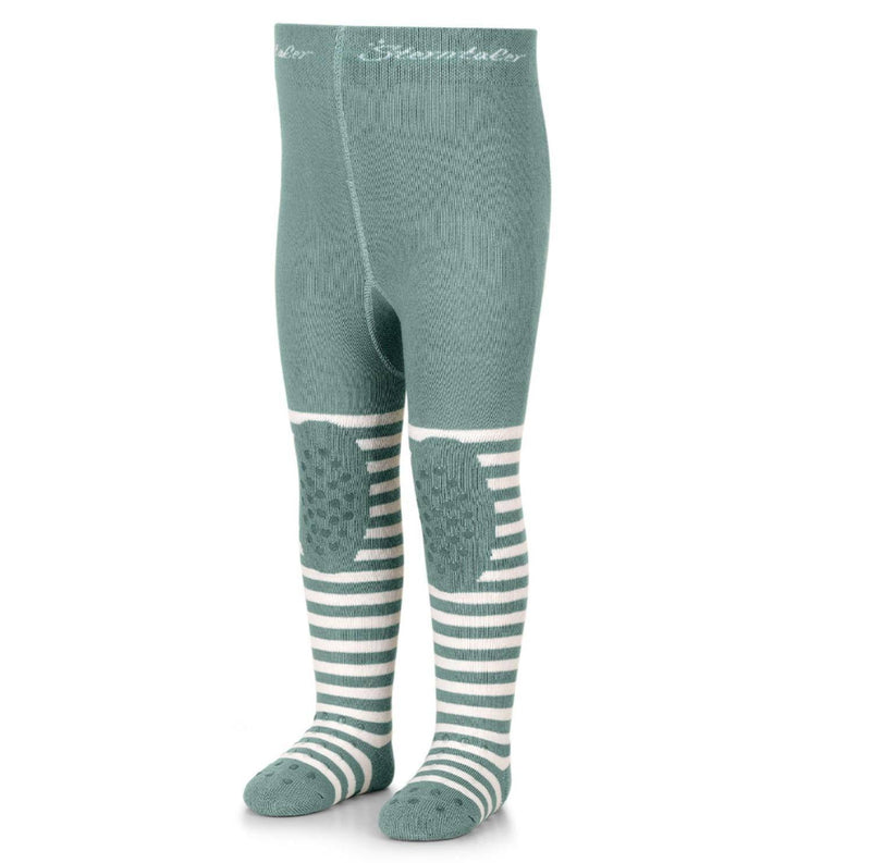 Emmi crawling tights, green, size 80, GOTS-certified | Sterntaler