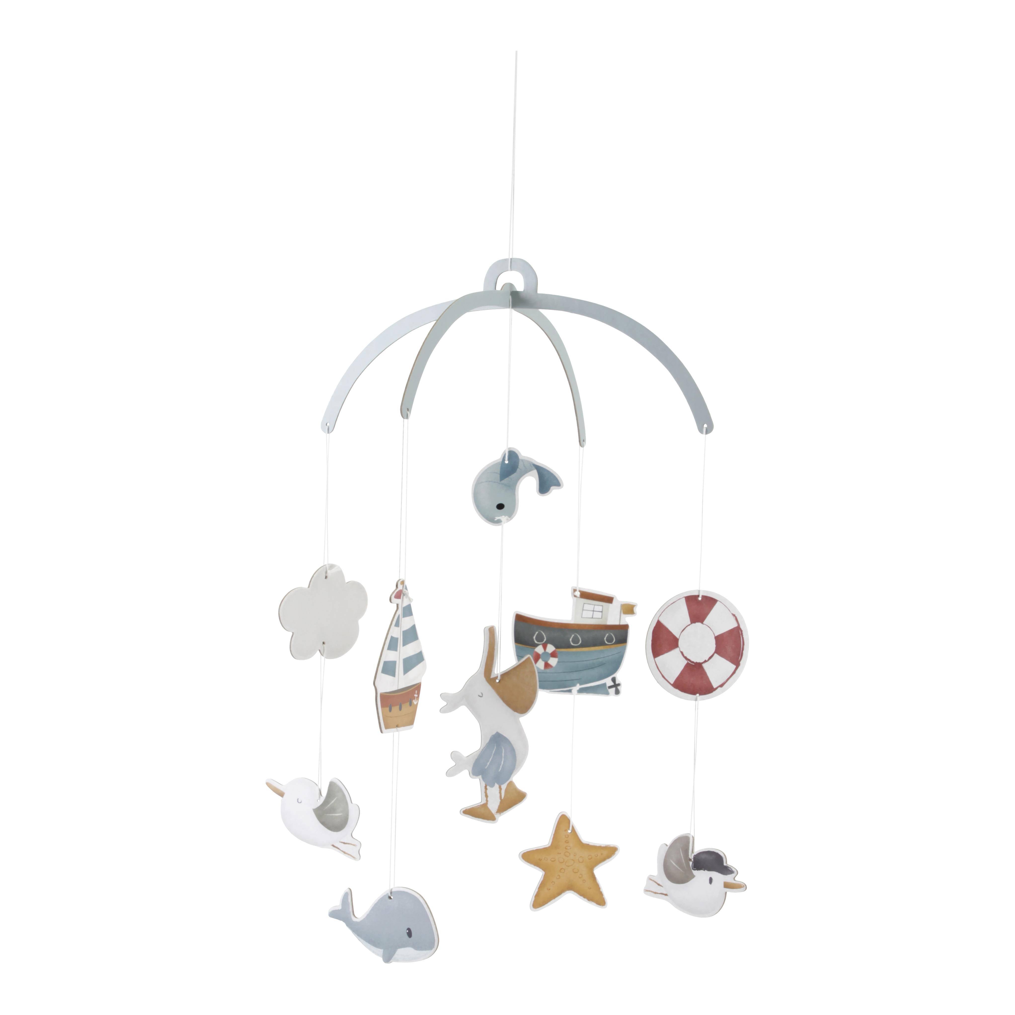 Cardboard Mobile Sailors Bay – Mobile for Nursery