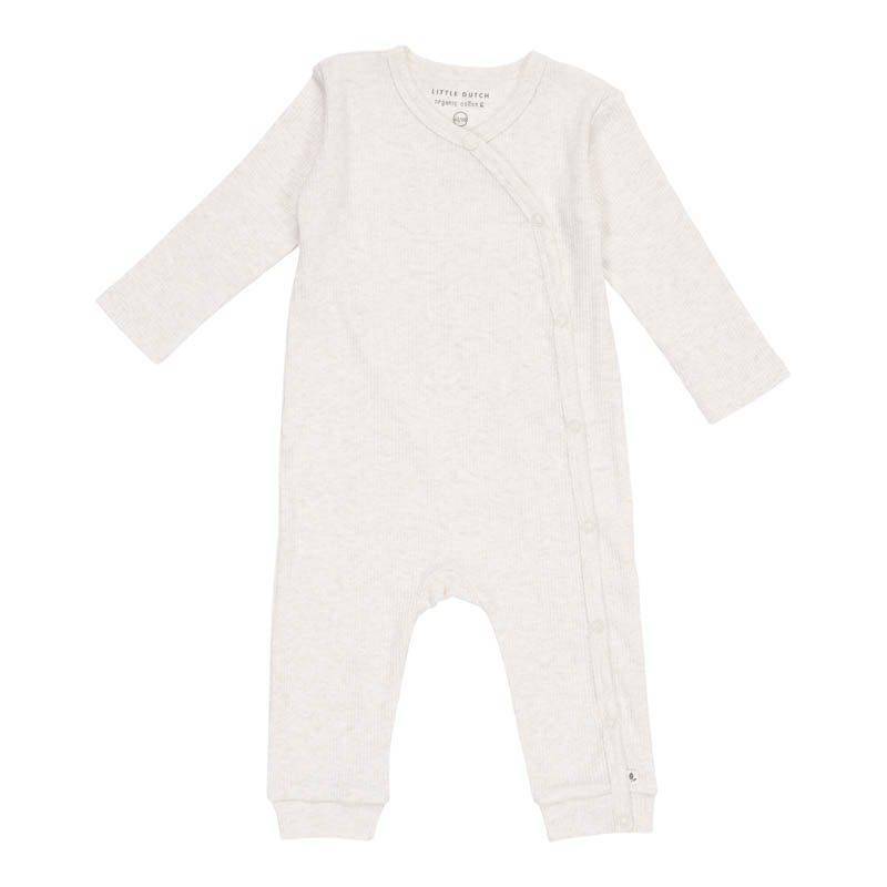 Wickelstrampler Sand für Neugeborene und Babys