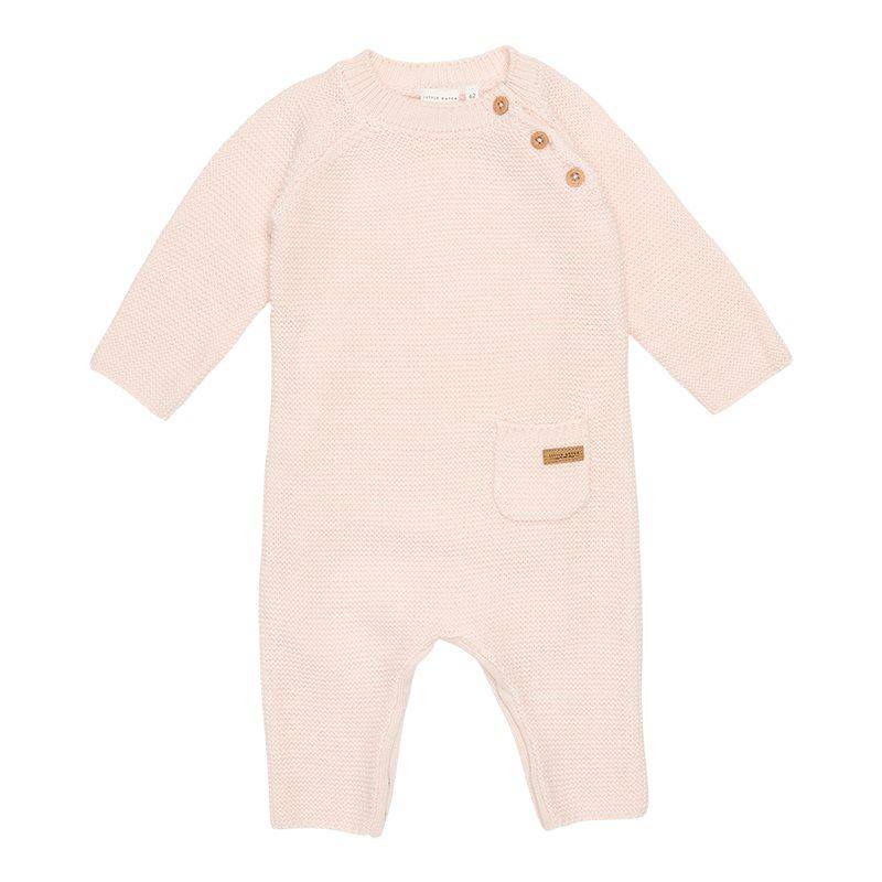 Strick-Strampler Rosa | Little Dutch