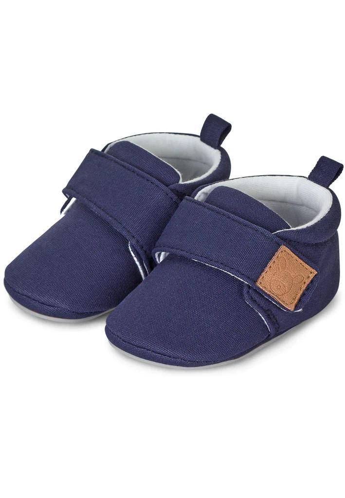 Krabbelschuhe Baby Größe 19/20, marine | Sterntaler