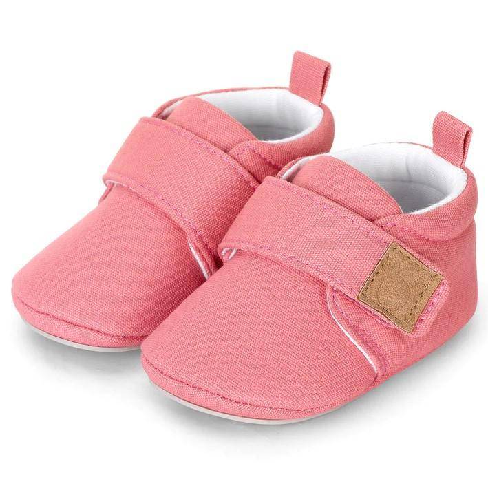 Krabbelschuhe Baby Größe 19/20, rosa | Sterntaler