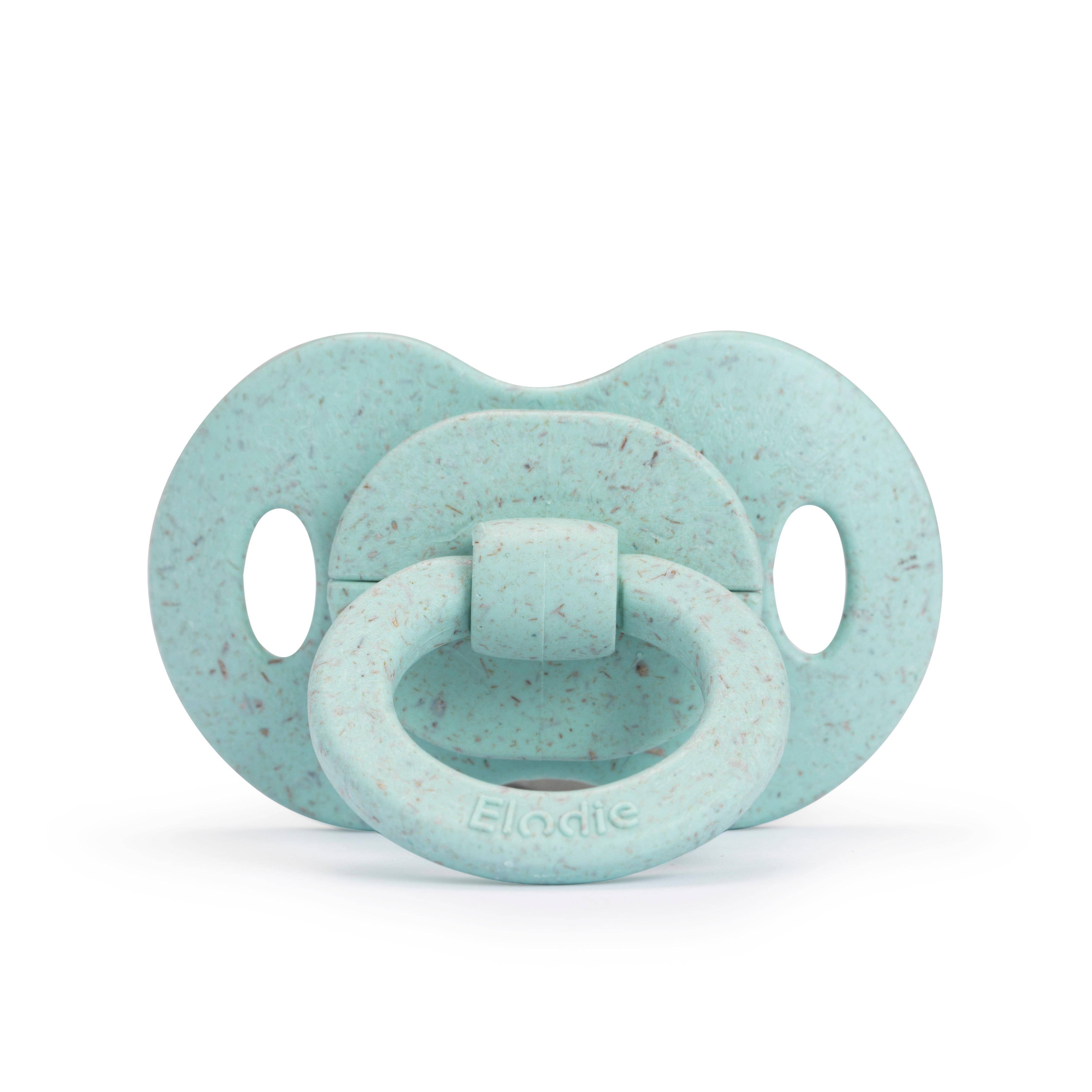 Sucette en latex de bambou – Turquoise aqua | Elodie