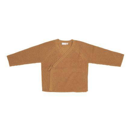 Wickelstrickjacke Almond - 80 | Little Dutch