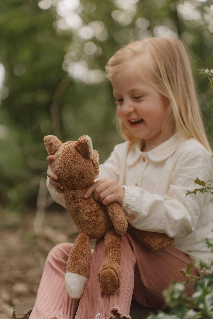 Flared Pants Pink Blush | Little Dutch
