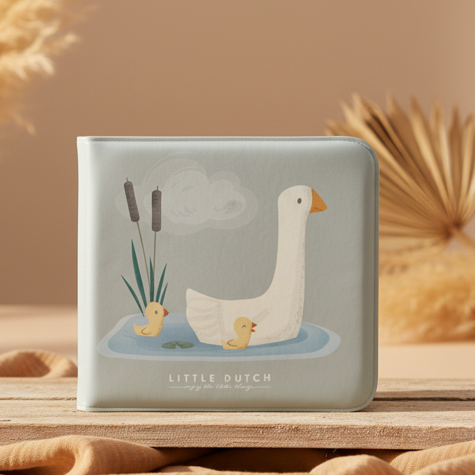 Little Goose Bath Book for Babies