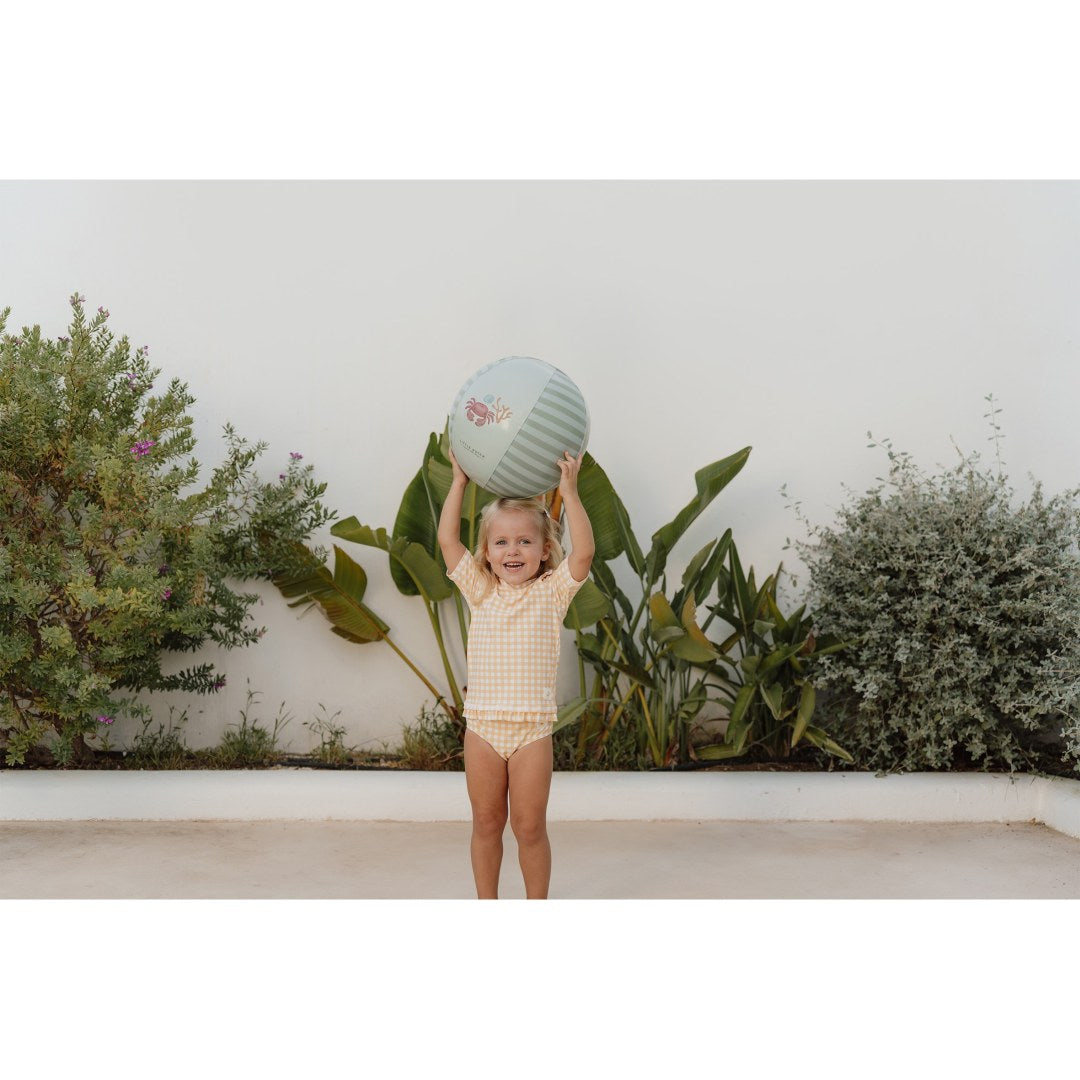 Beach Ball Fresh Greens 35 cm – Water Fun for Kids