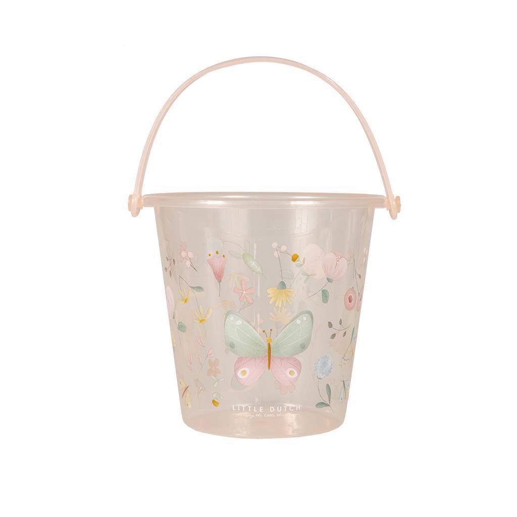 Seau de fleurs et de papillons | Little Dutch
