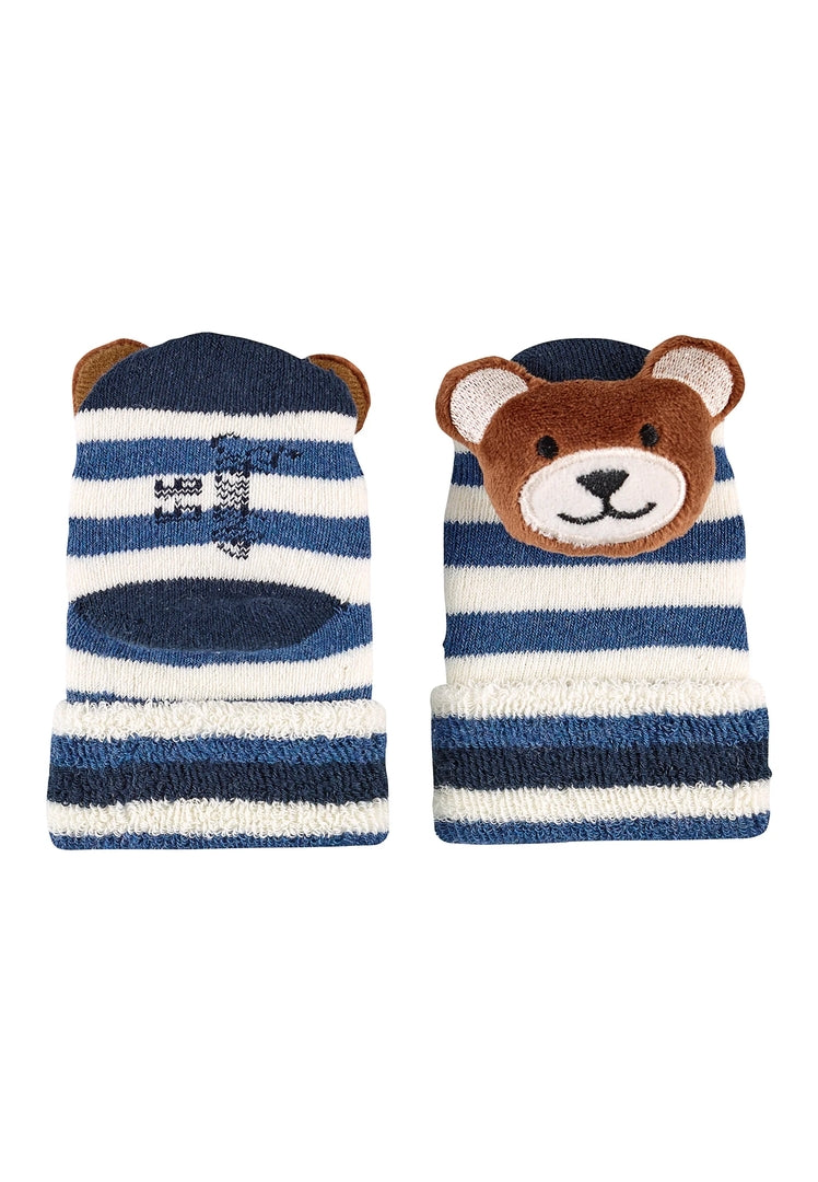 Baby rattle socks bear size 16 | Sterntaler