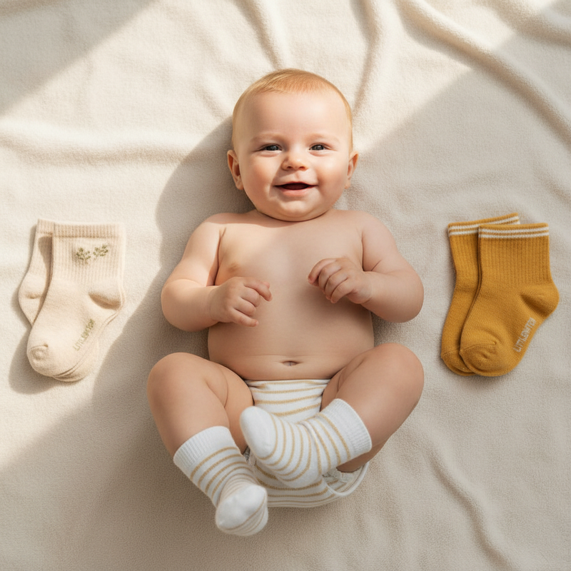 Baby Socken 3er Set Größe 62 bis 74