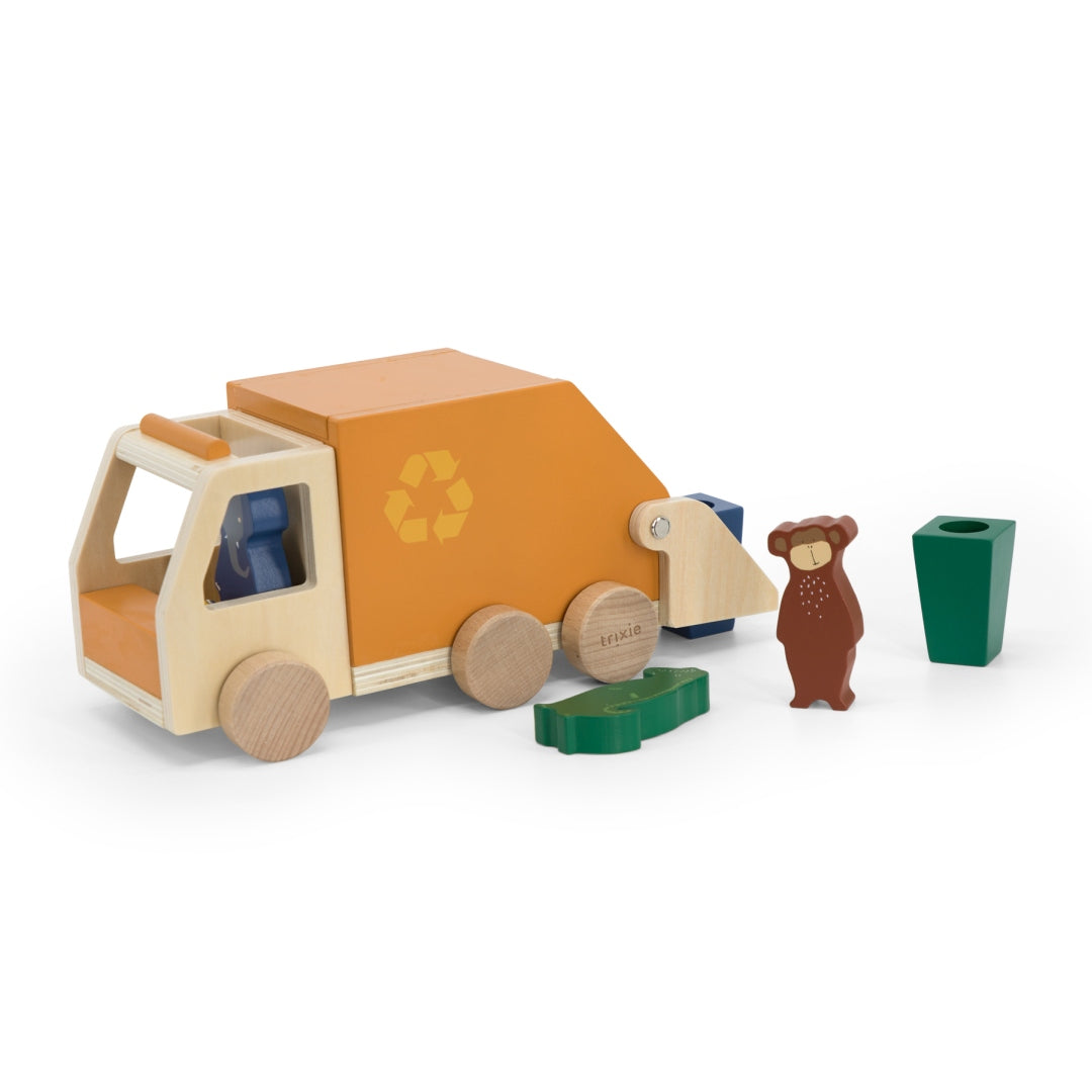 Camion poubelle en bois | Trixie
