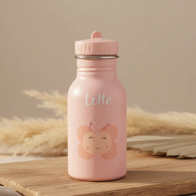 Gourde 350ml - Madame Papillon | Trixie