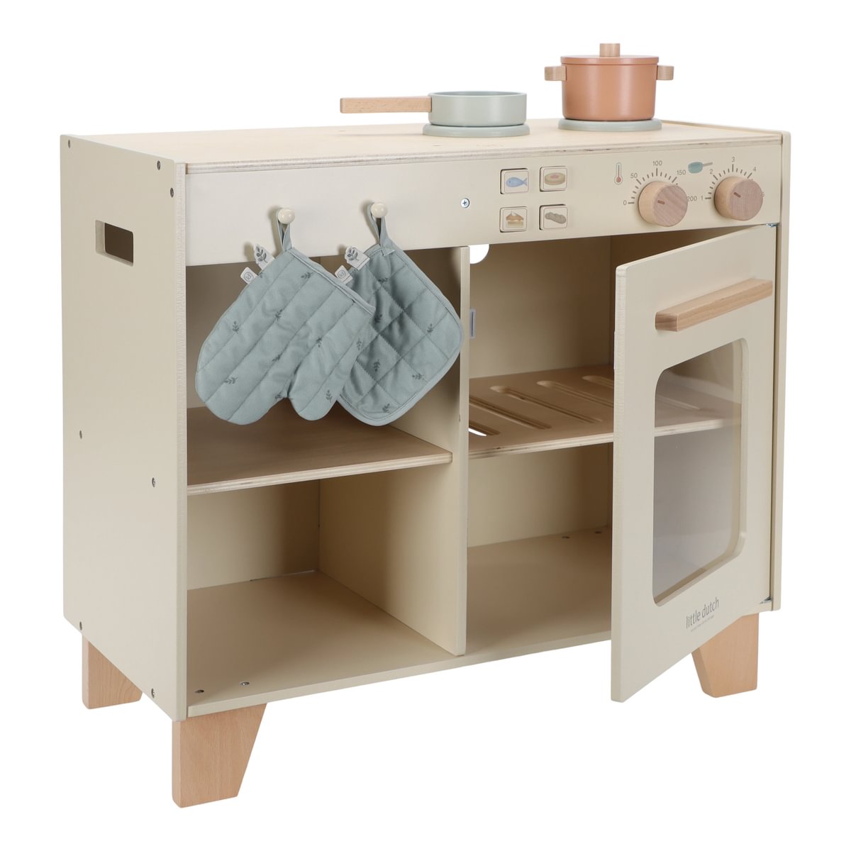 Holz-Spielküche im skandinavischen Design – Limited Edition personalisierbar
