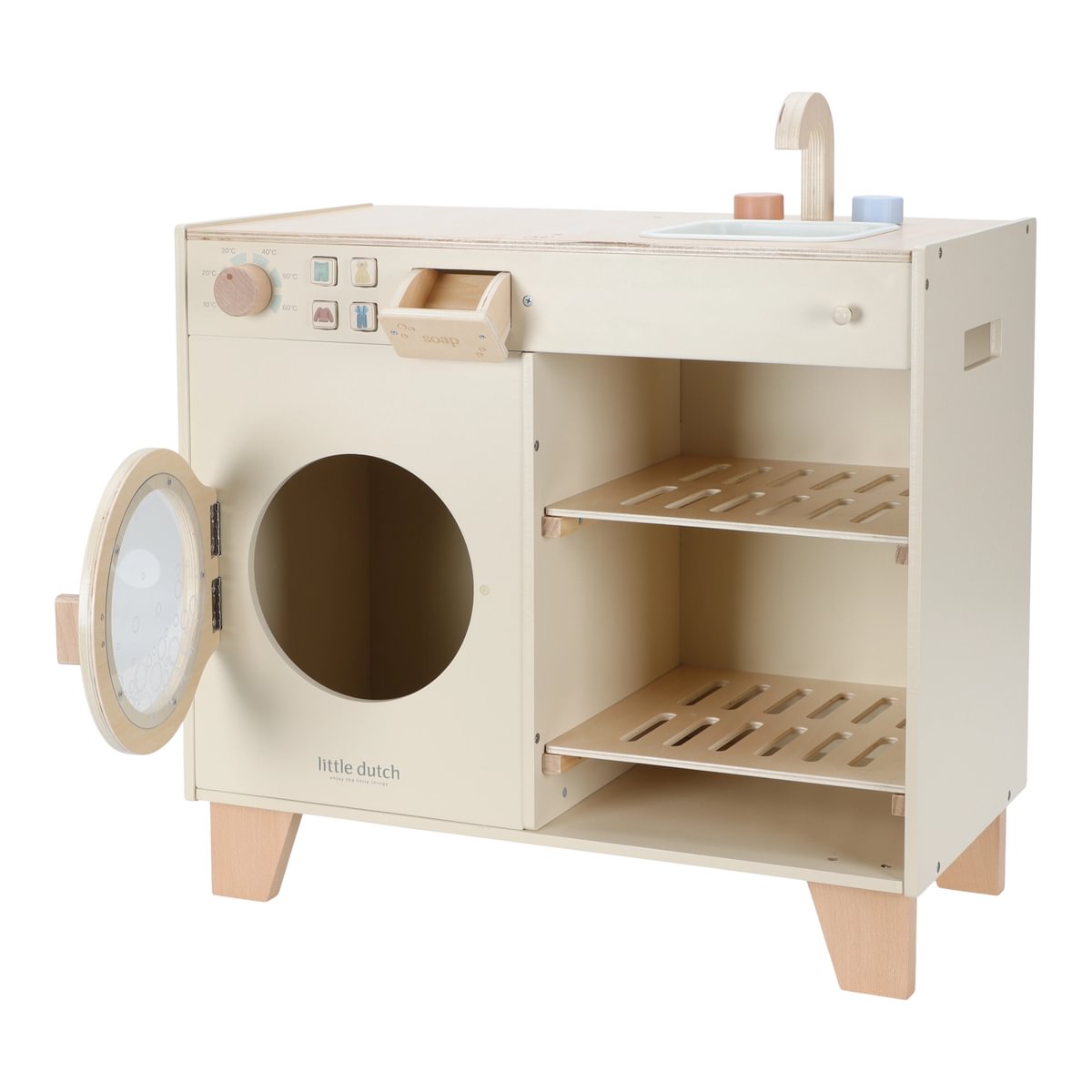 Waschmaschine & Geschirrspüler aus Holz – personalisierbar