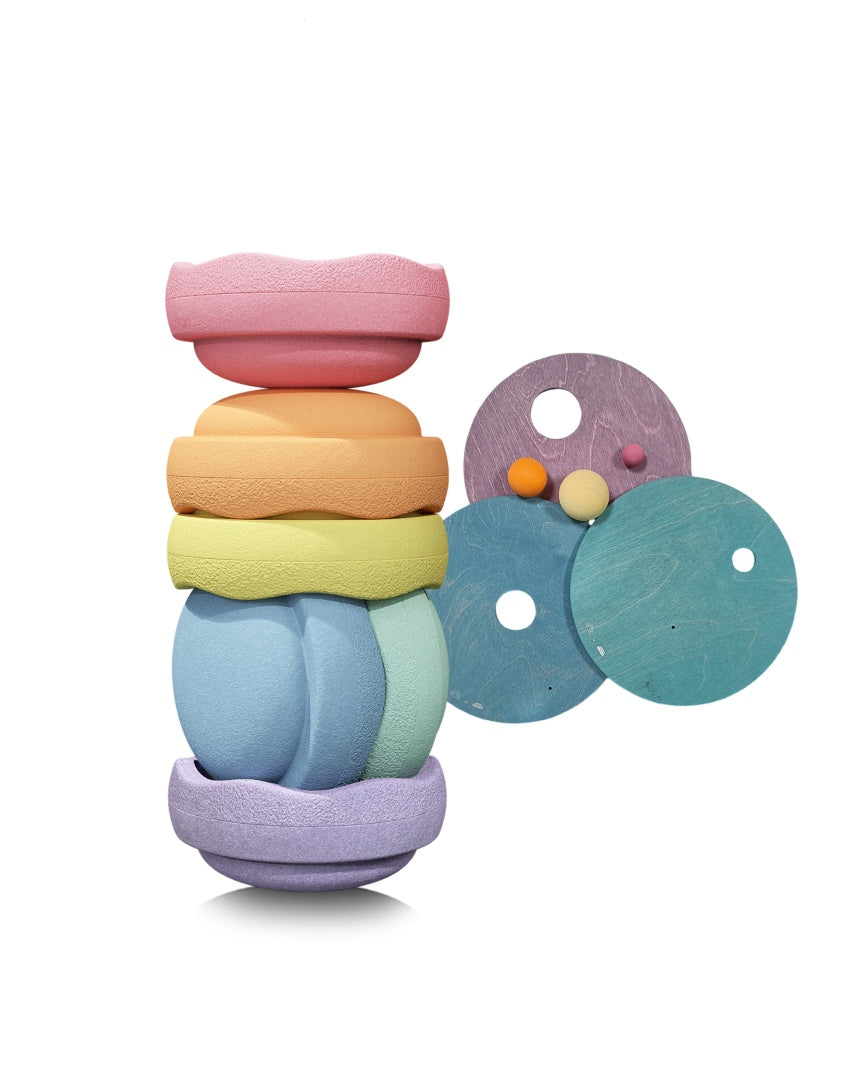 Grimms x Stapelstein® Set Pastel | Stapelstein