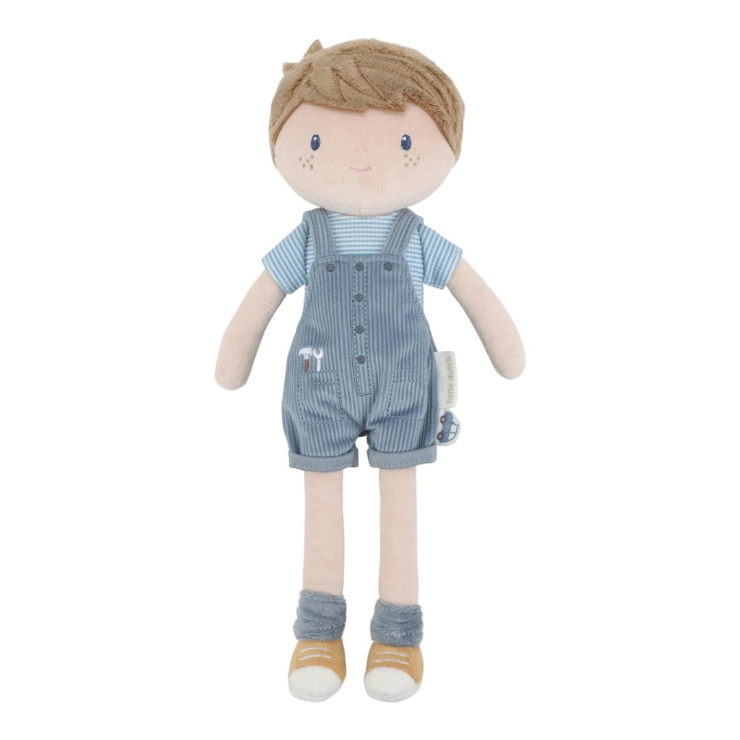 Poupée en tissu Jim 35 cm | Little Dutch