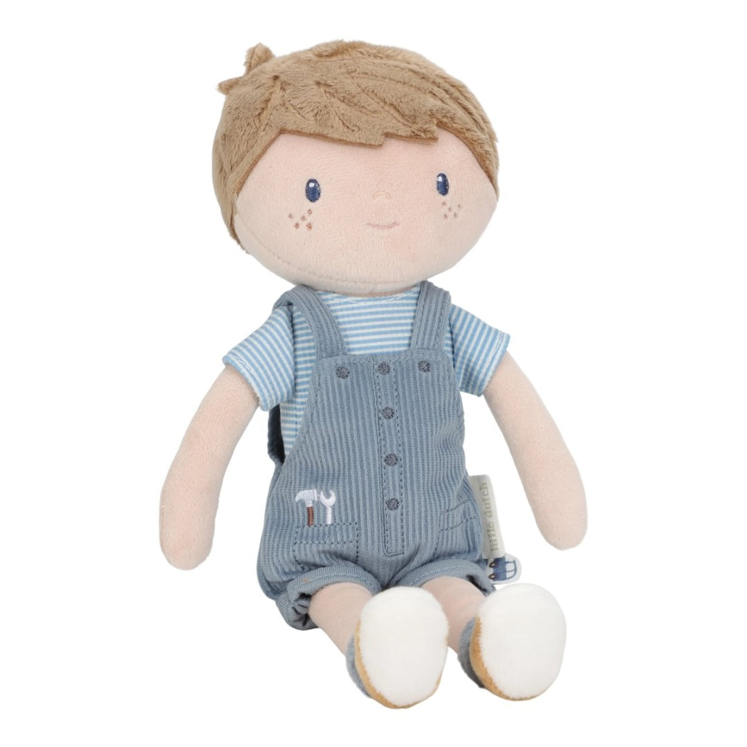 Poupée en tissu Jim 35 cm | Little Dutch