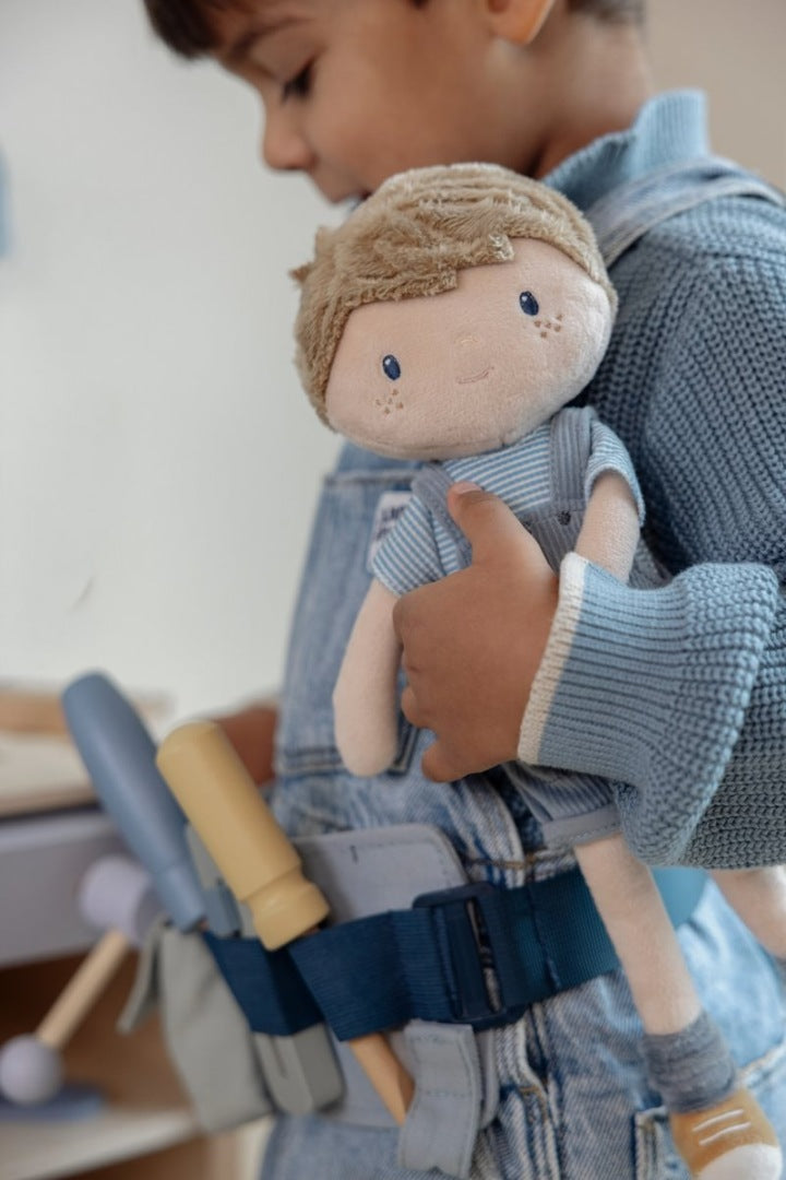 Poupée en tissu Jim 35 cm | Little Dutch