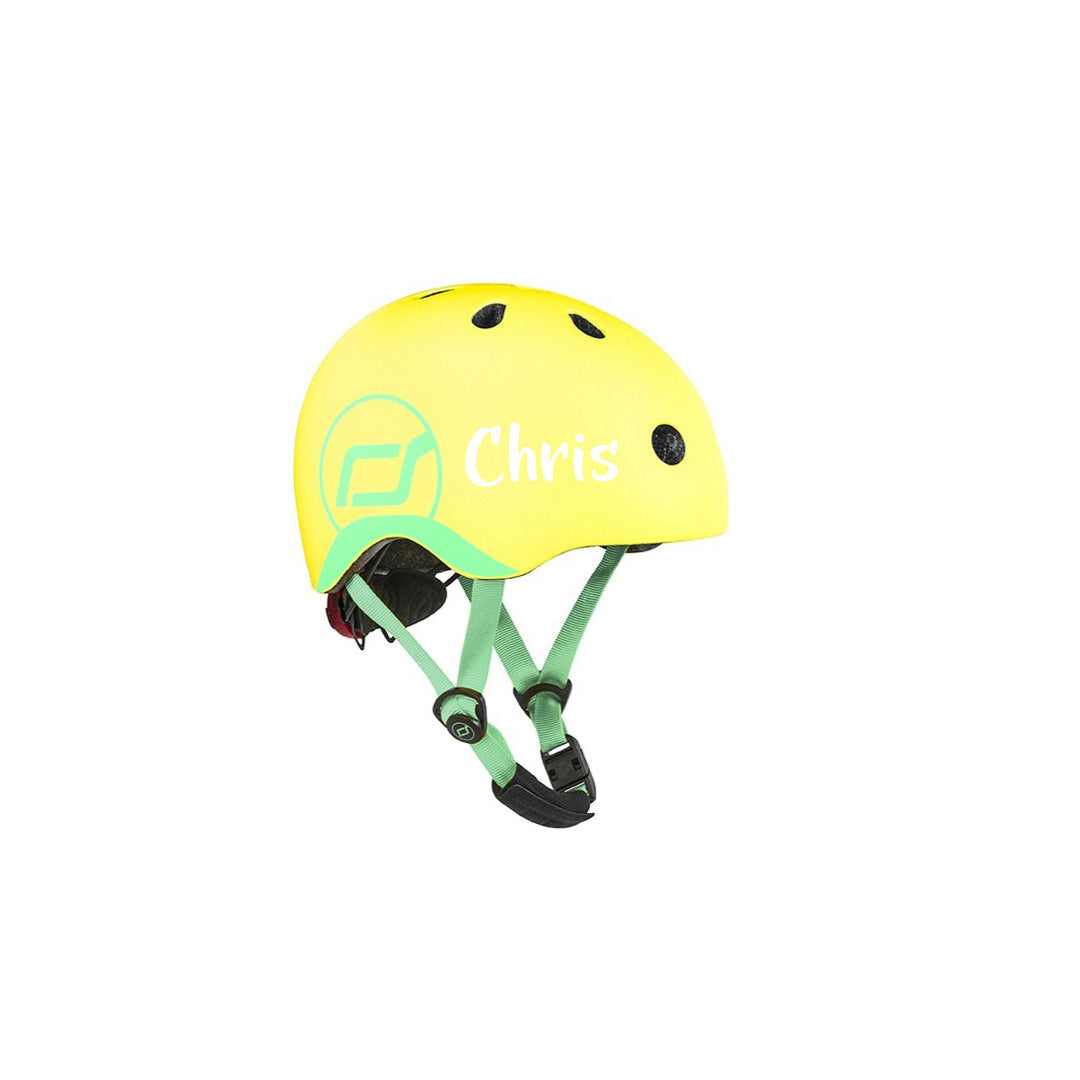Casque de vélo taille XXS-S, citron | Scoot and Ride