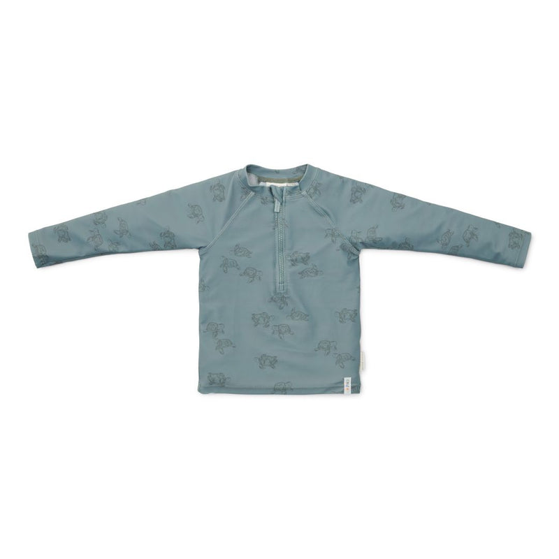 UV Long-Sleeve Swim T-Shirt Turtle Island for Children
