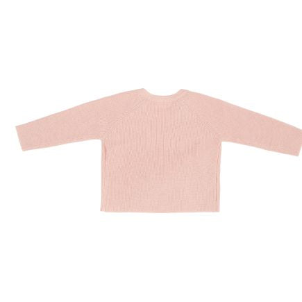 Wickelstrickjacke Essential Pure Soft Pink | Little Dutch