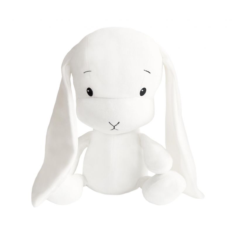 Soft toy rabbit 50 cm, white / ears white | Effiki